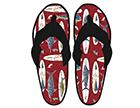 Karma Zen Fish Pattern Sandals